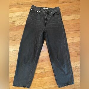 Madewell balloon jean, size 25